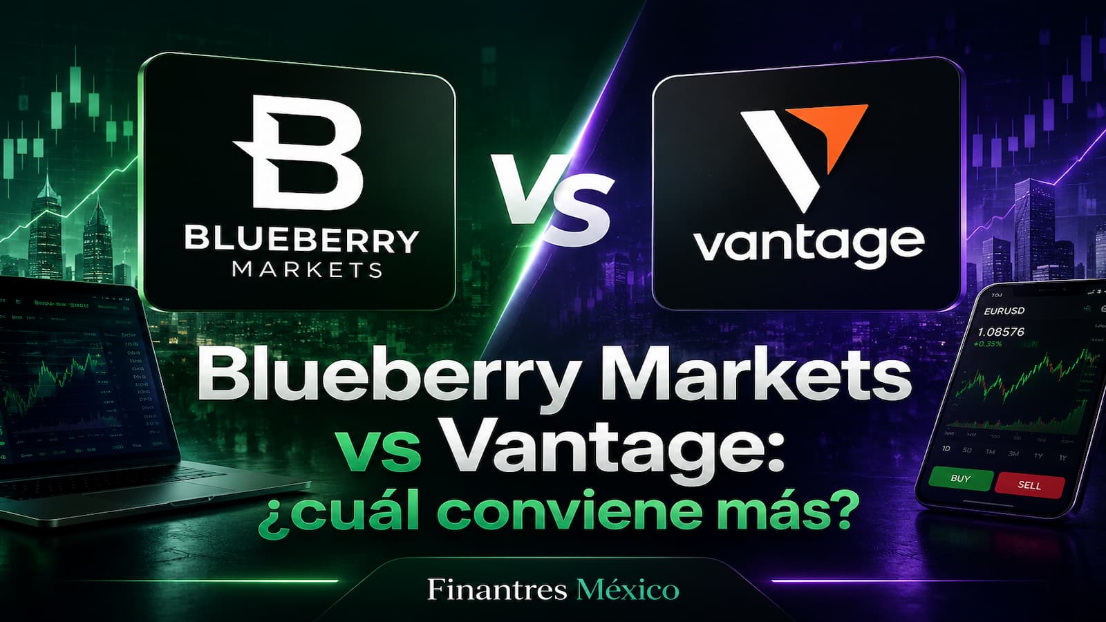 Blueberry Markets vs Vantage cuál conviene más