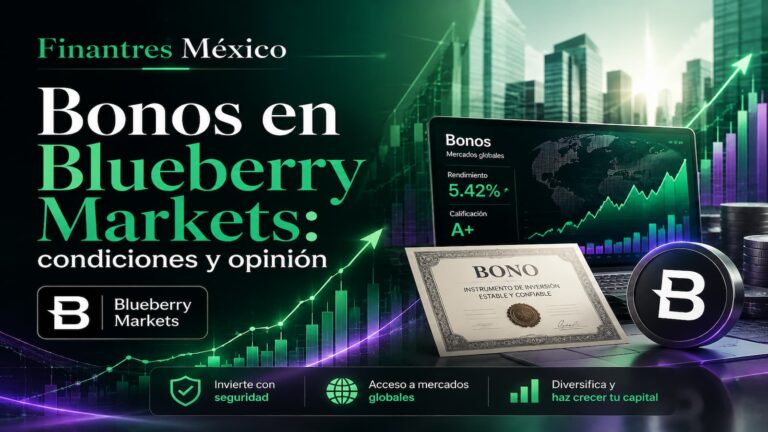 Bonos en Blueberry Markets condiciones