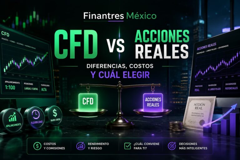 CFD vs acciones reales diferencias, costos y cuál elegir
