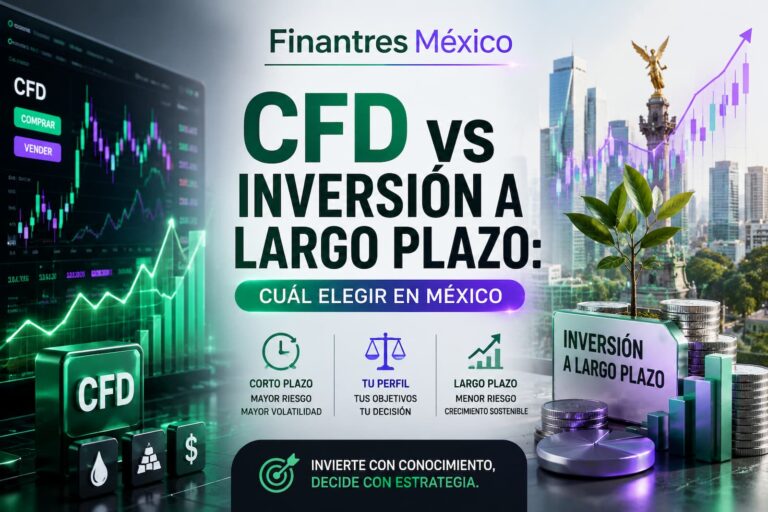 CFD vs inversión a largo plazo cuál elegir en México
