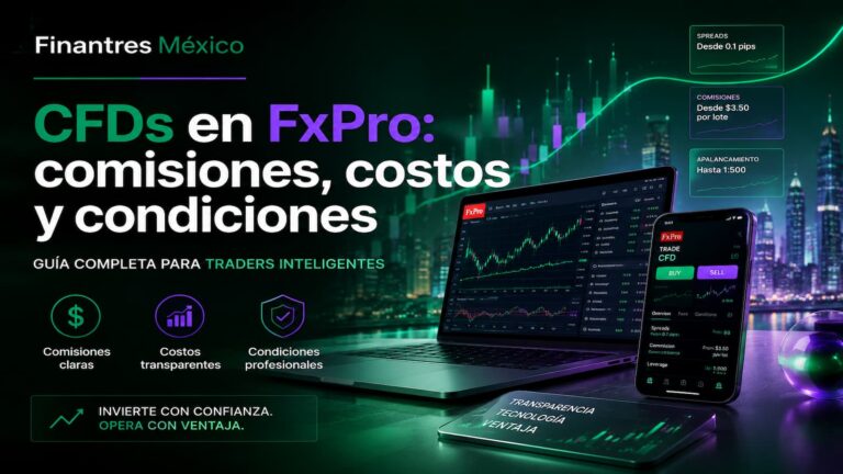 CFDs en FxPro comisiones, costos y condiciones
