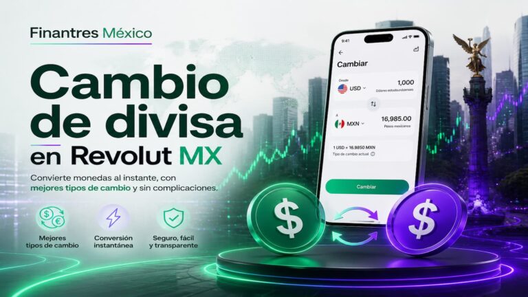 Cambio de divisa en Revolut MX