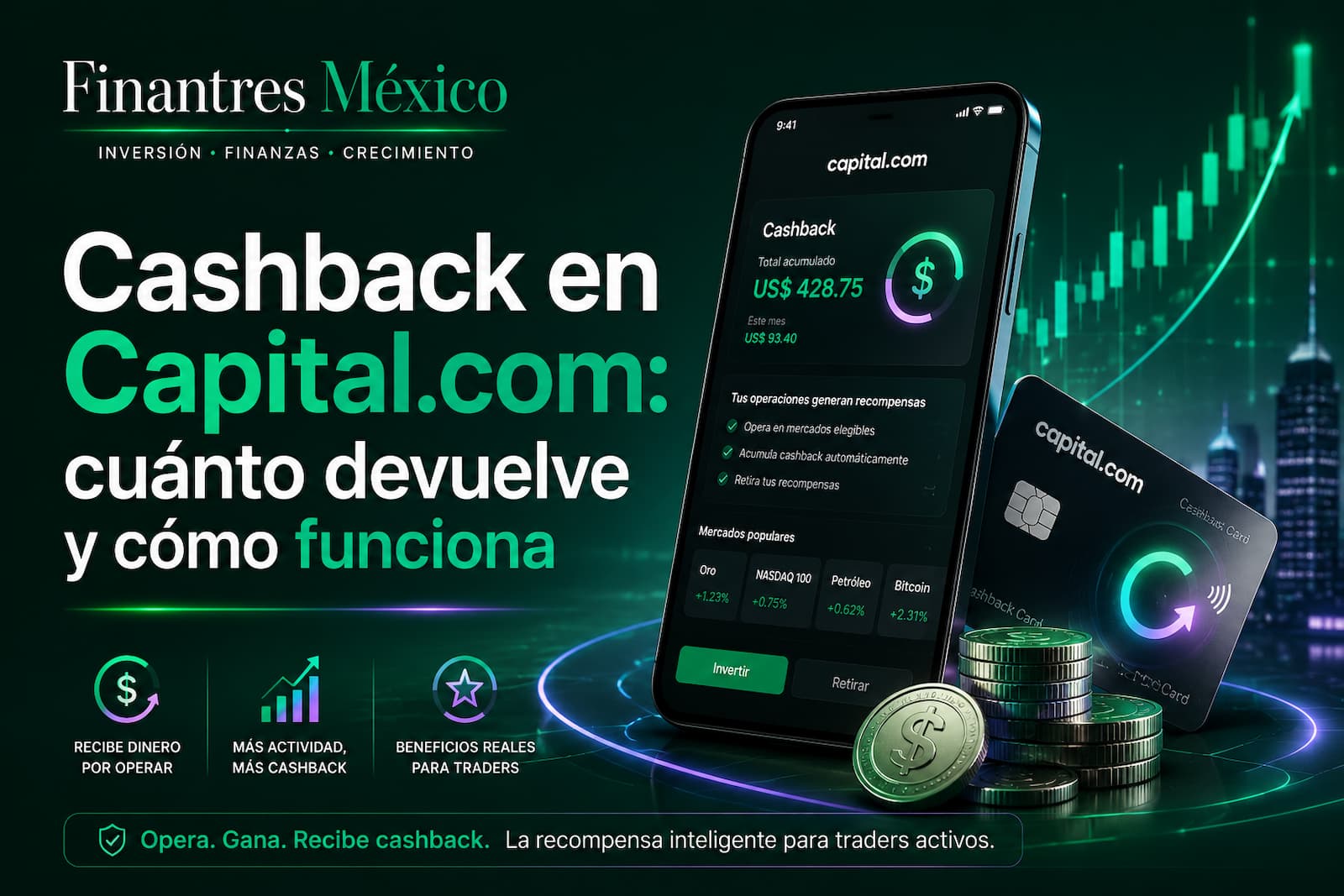 Cashback en Capital.com cuánto devuelve y cómo funciona