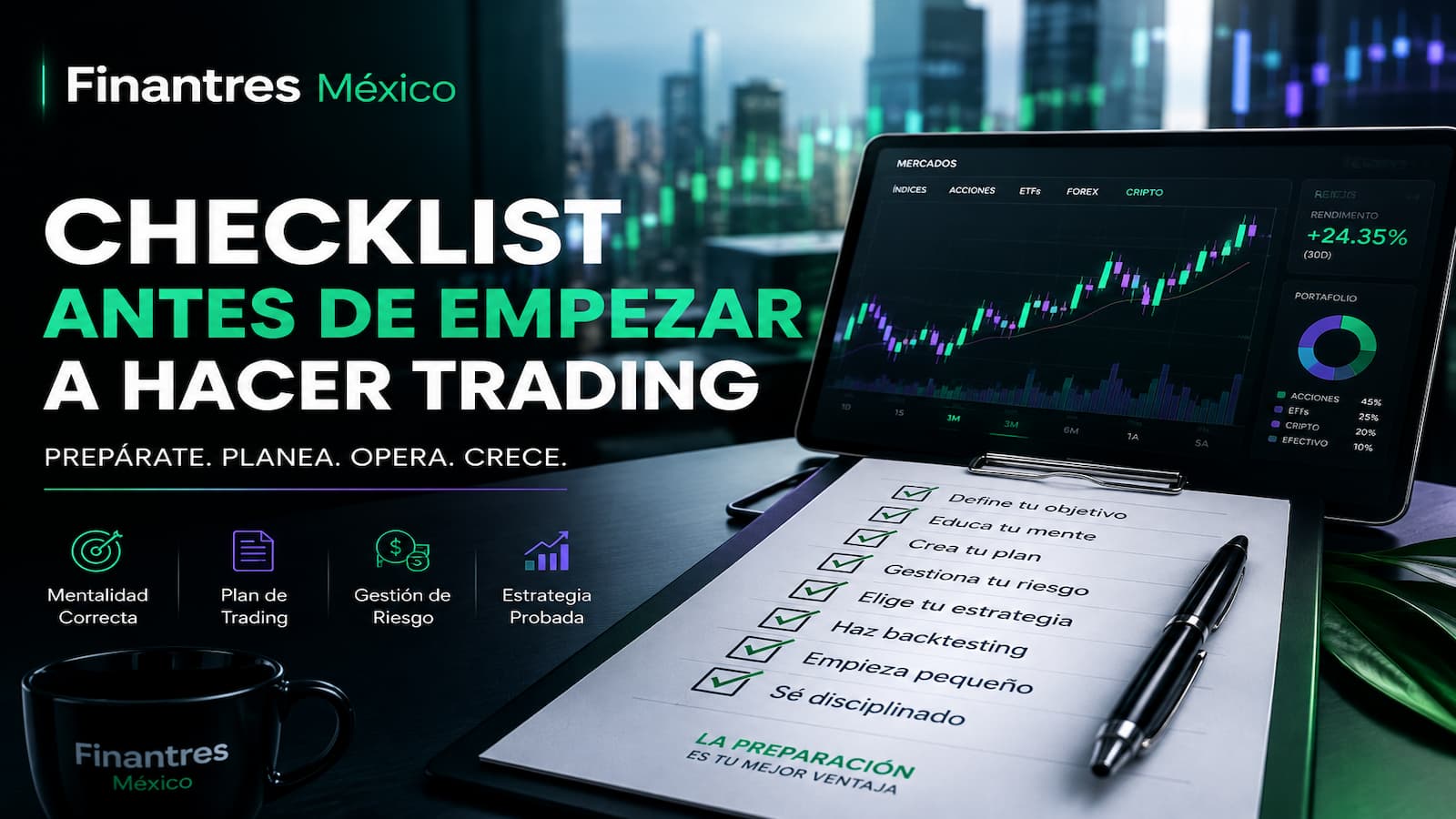 Checklist antes de empezar a hacer trading