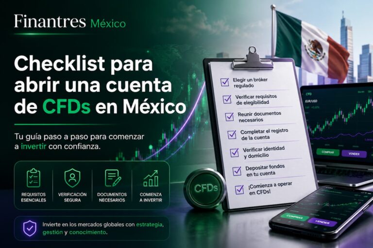 Checklist para abrir una cuenta de CFDs en México