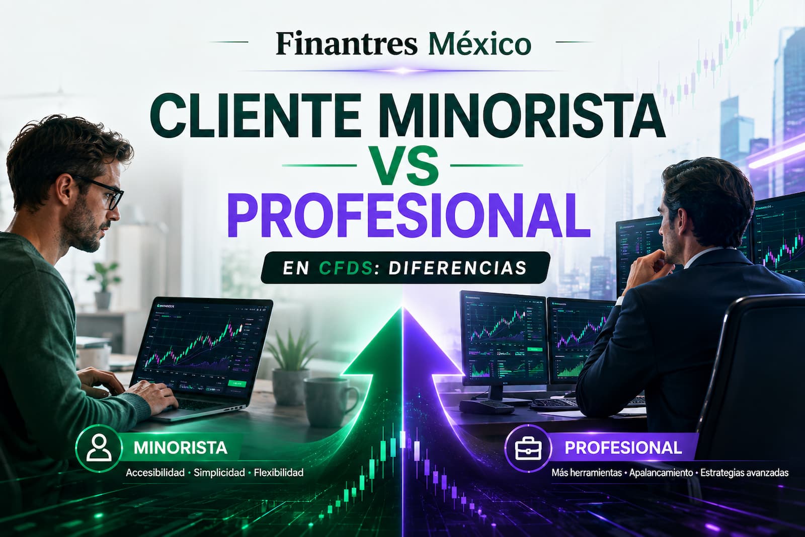 Cliente minorista vs profesional CFDs diferencias