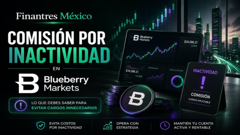 Comisión de inactividad en Blueberry Markets