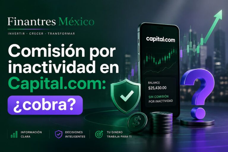 Comisión por inactividad en Capital.com cobra