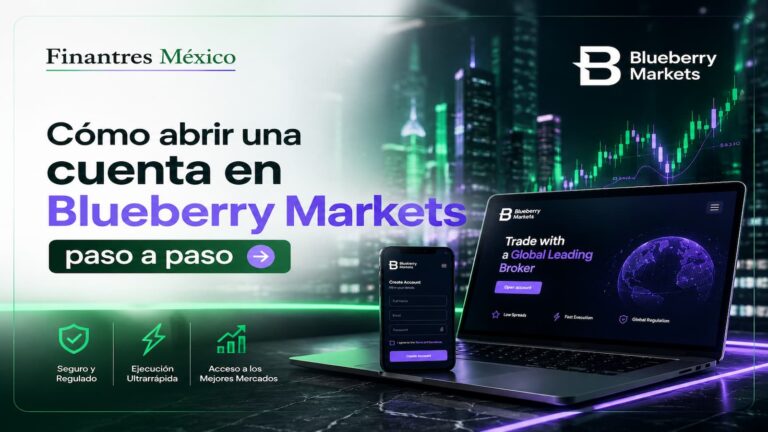 Cómo abrir una cuenta en Blueberry Markets