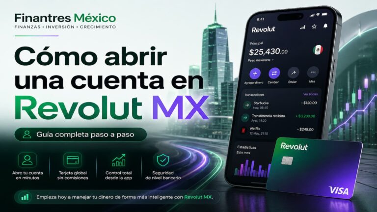 Cómo abrir una cuenta en Revolut MX