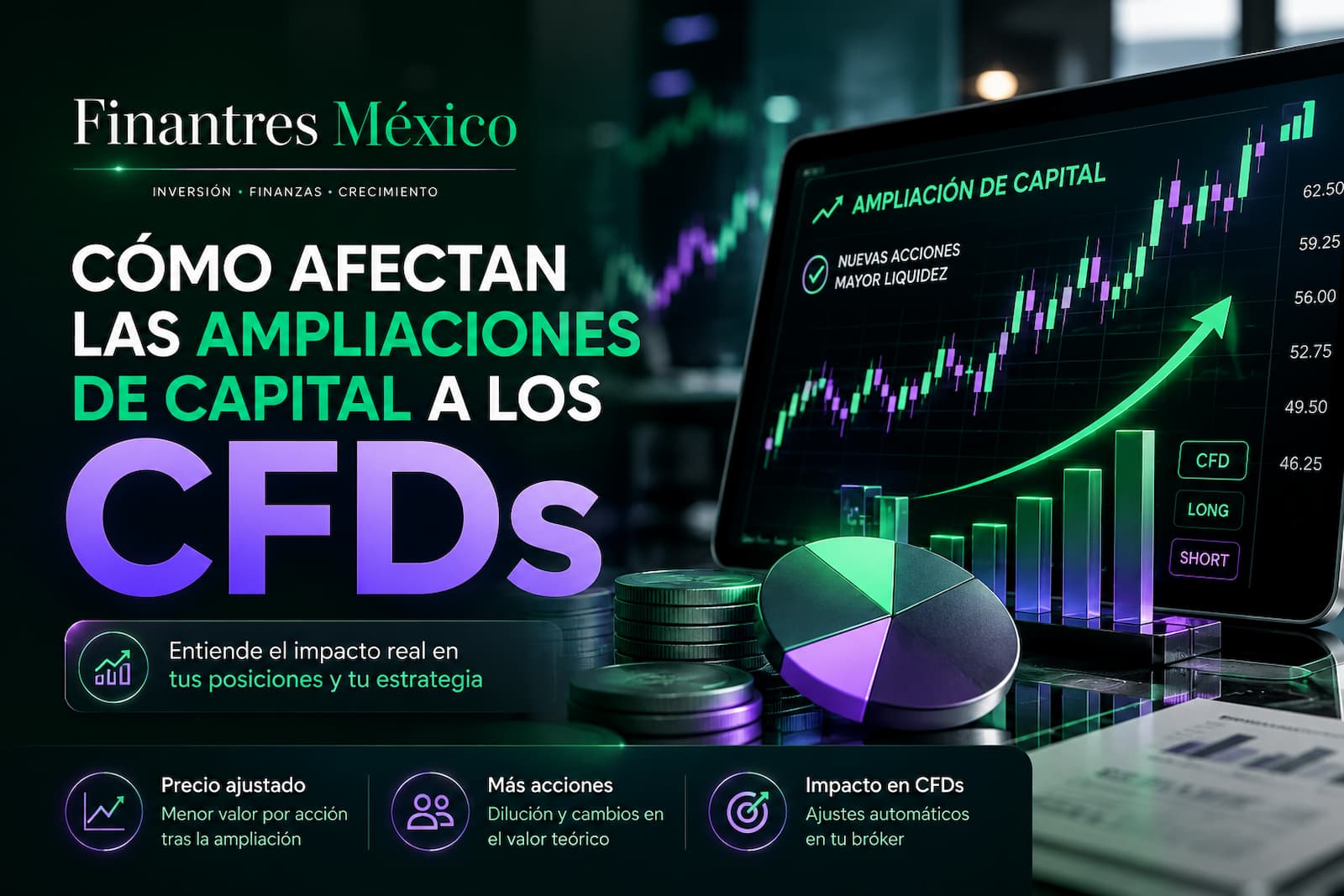 Cómo afectan las ampliaciones de capital a los CFDs