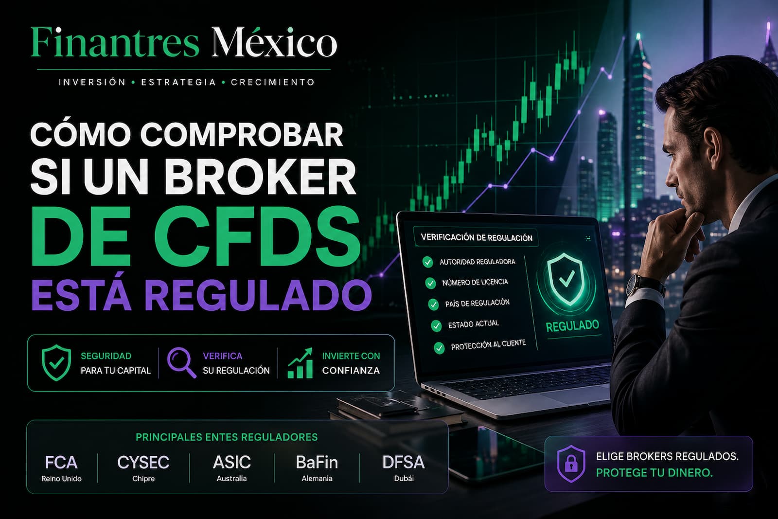 Cómo comprobar si un broker de CFDs está regulado