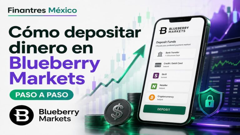 Cómo depositar dinero en Blueberry Markets