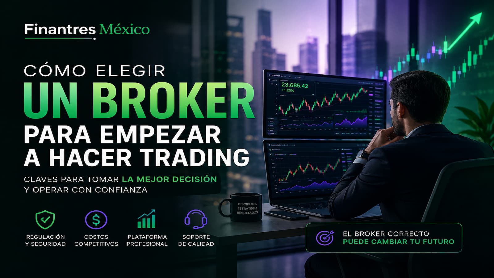 Cómo elegir un broker para empezar a hacer trading