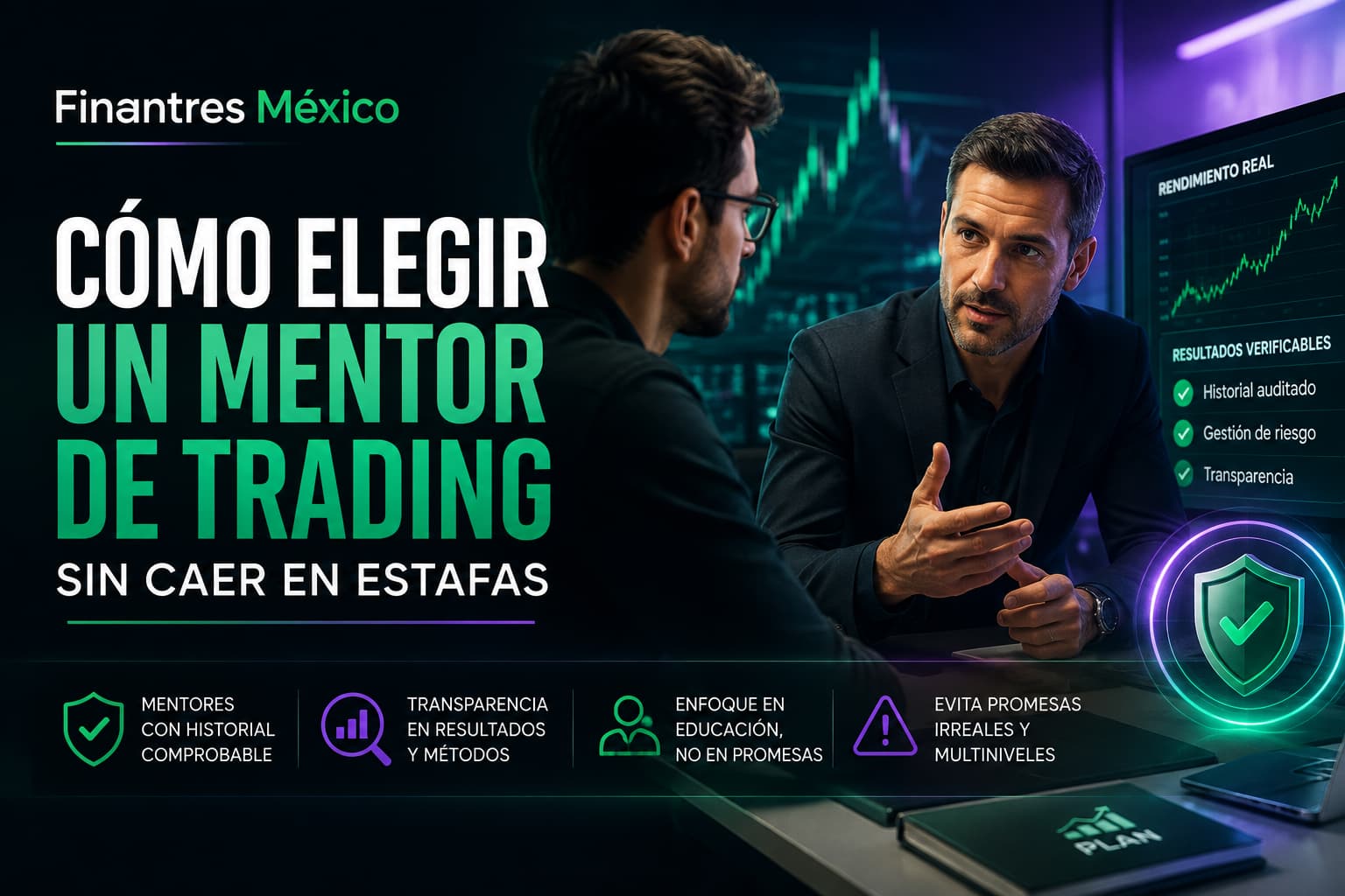 Cómo elegir un mentor de trading sin caer en estafas