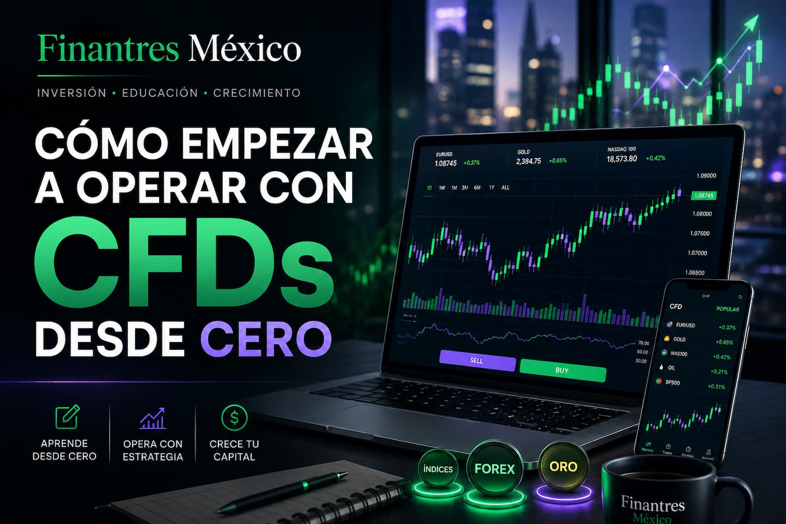 Cómo empezar a operar con CFDs desde cero Finantres