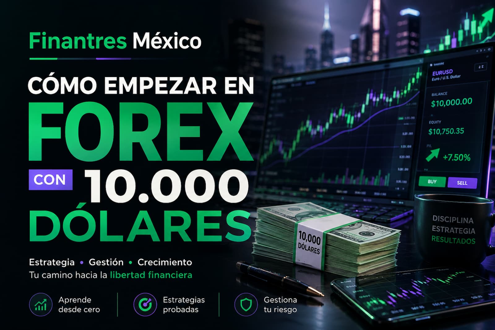 Cómo empezar en forex con . dólares
