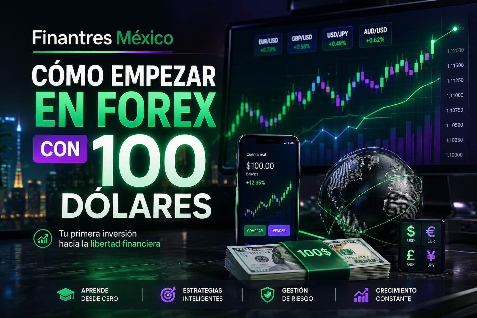 Cómo empezar en forex con dólares