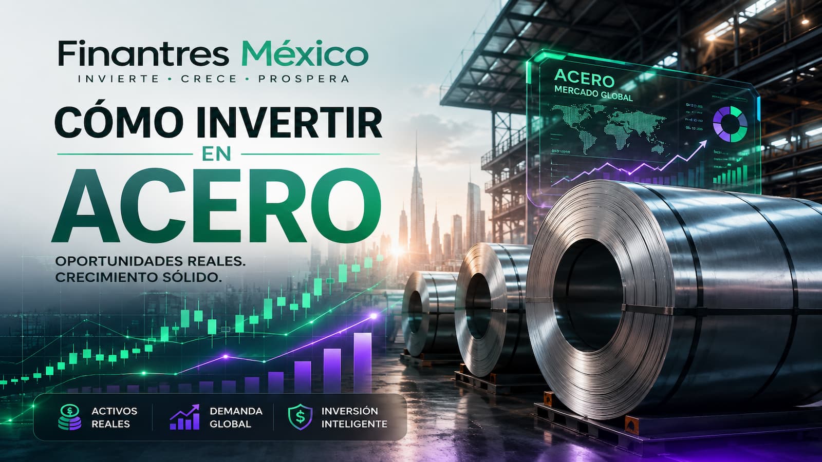 Cómo invertir en Acero