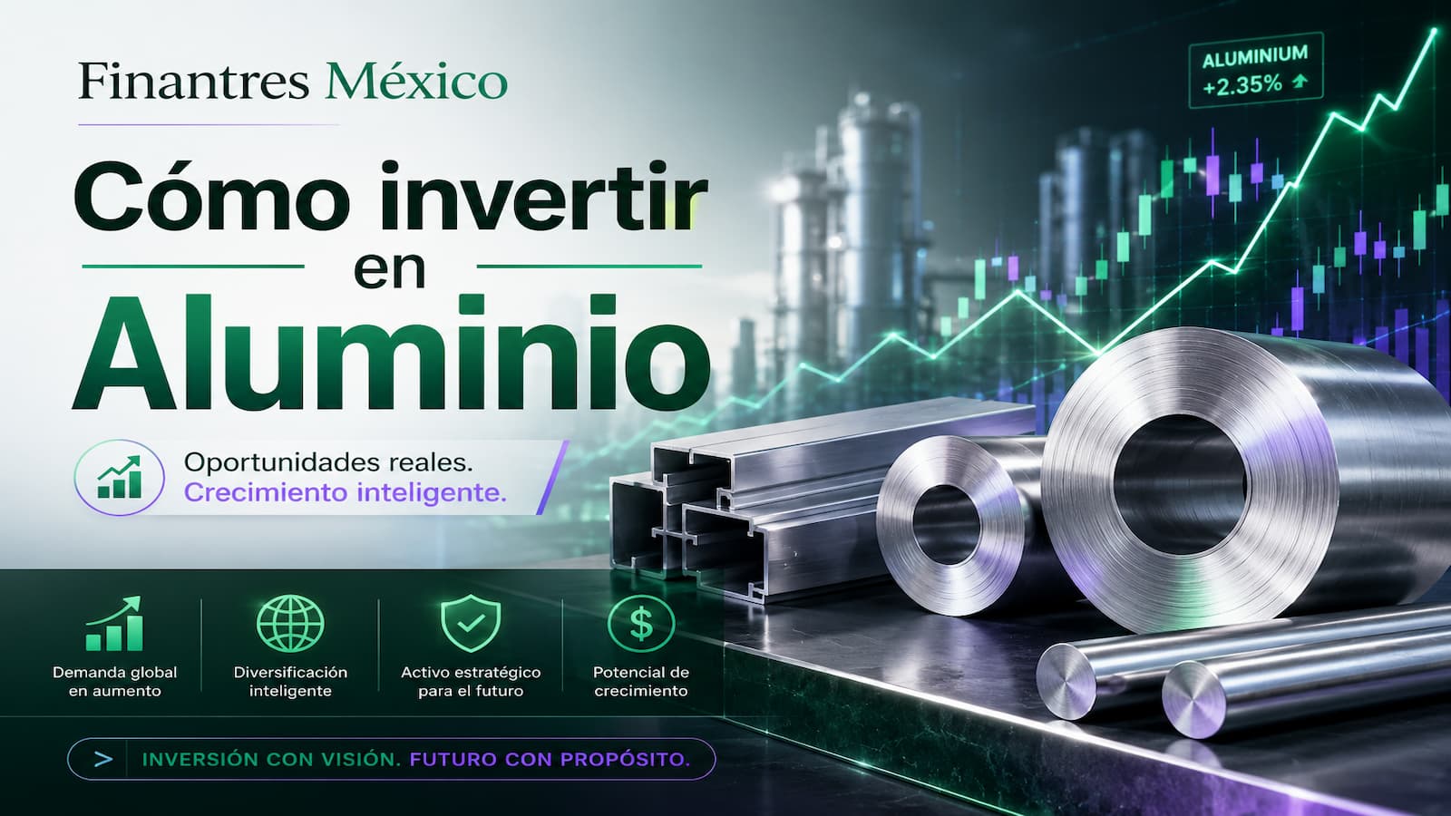 Cómo invertir en Aluminio