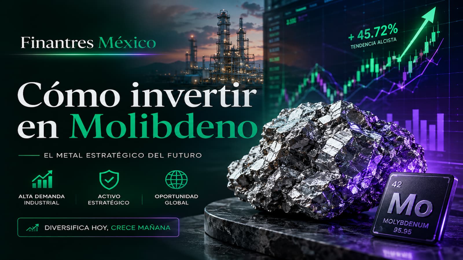 Cómo invertir en Molibdeno
