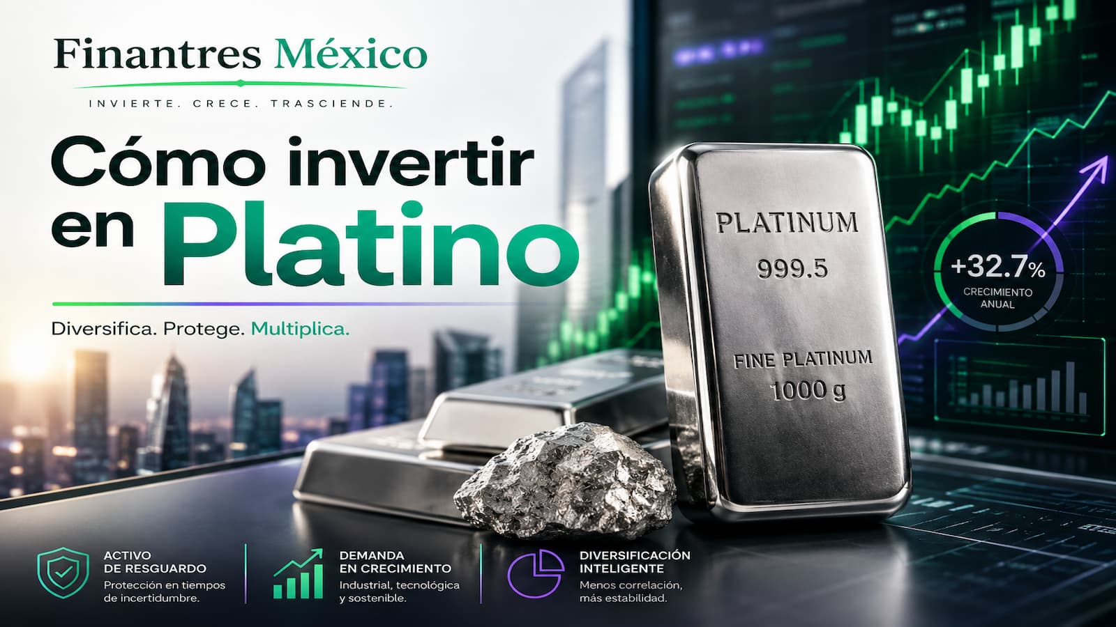 Cómo invertir en Platino