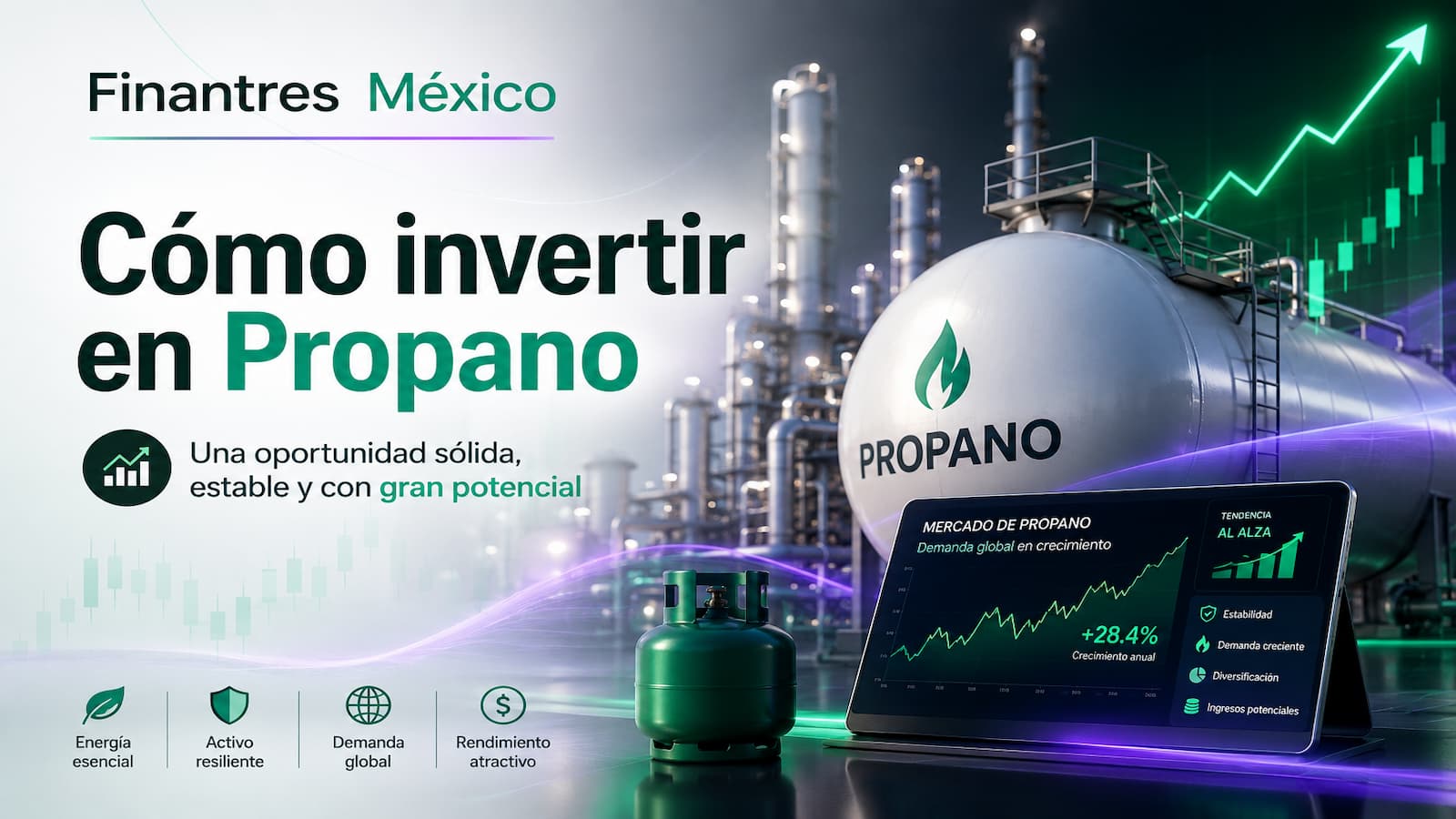 Cómo invertir en Propano