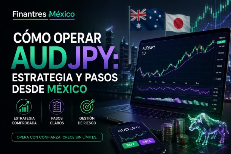 Cómo operar AUDJPY estrategia y pasos desde México