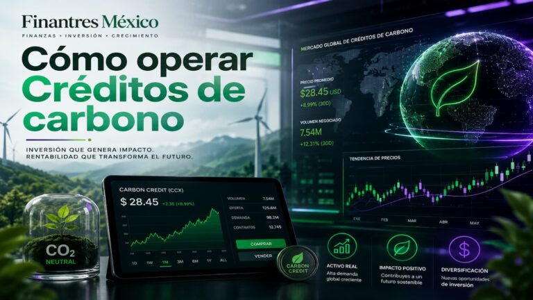 Cómo operar Créditos de carbono