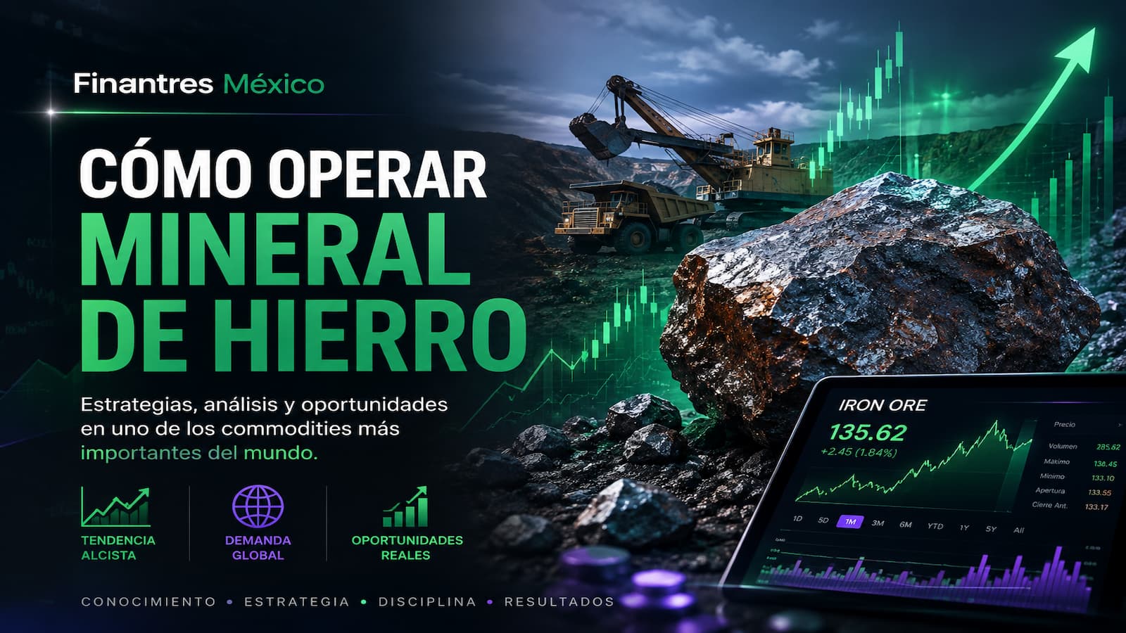 Cómo operar Mineral de hierro