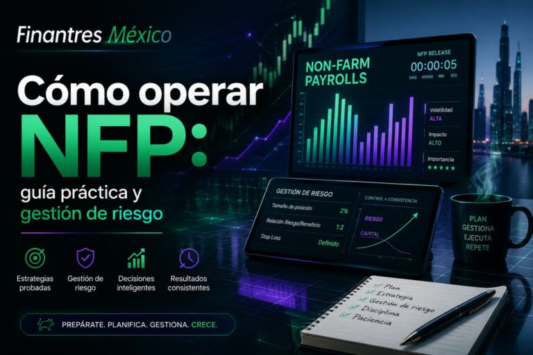 Cómo operar NFP guía práctica y gestión de riesgo