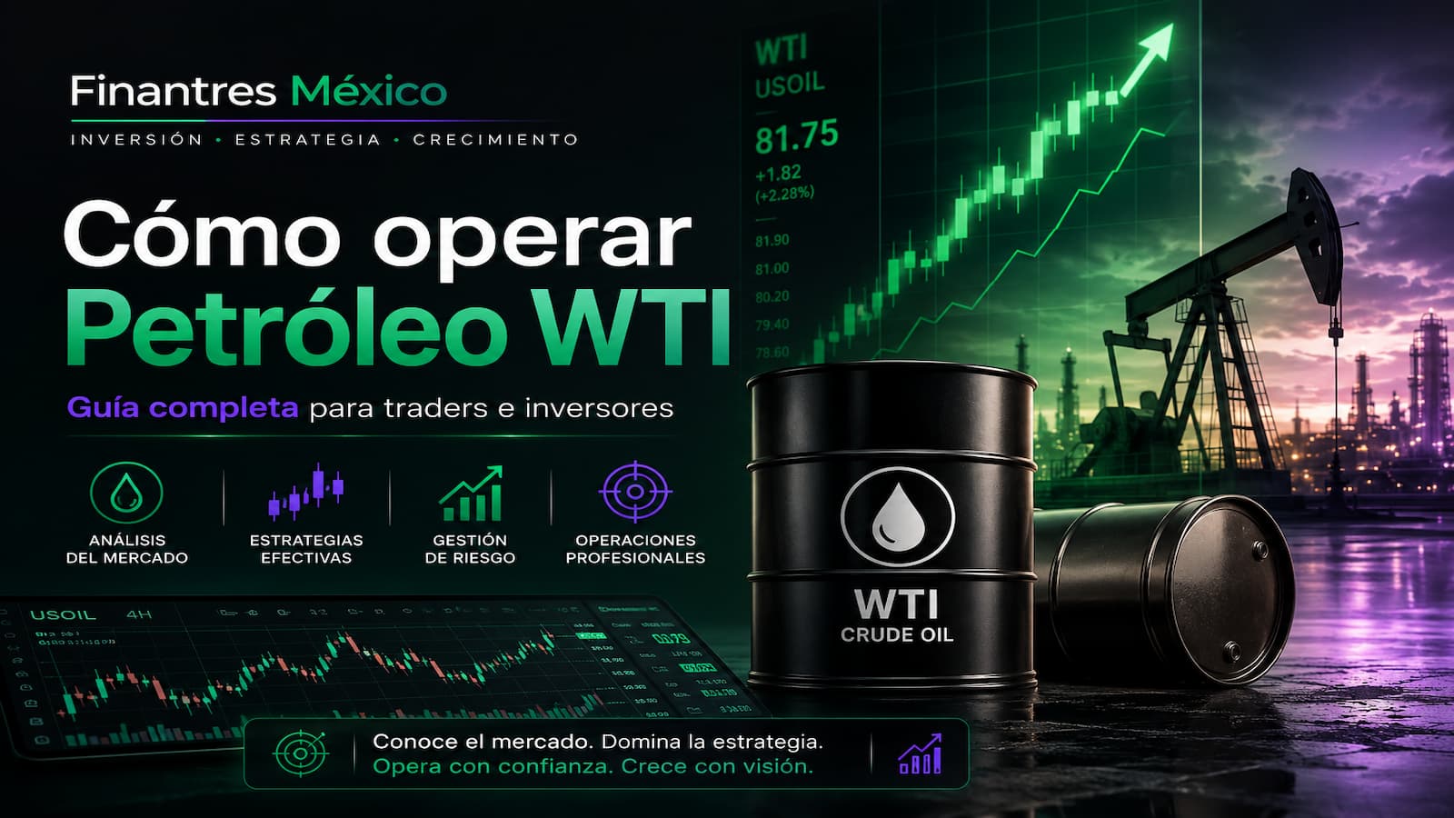 Cómo operar Petróleo WTI