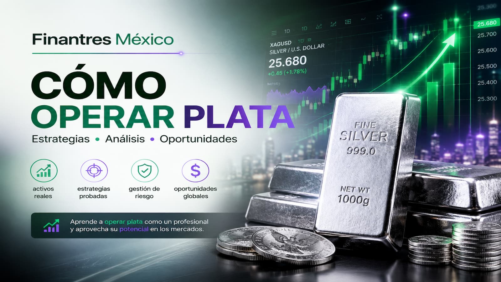 Cómo operar Plata