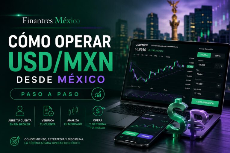 Cómo operar USD MXN desde México paso a paso