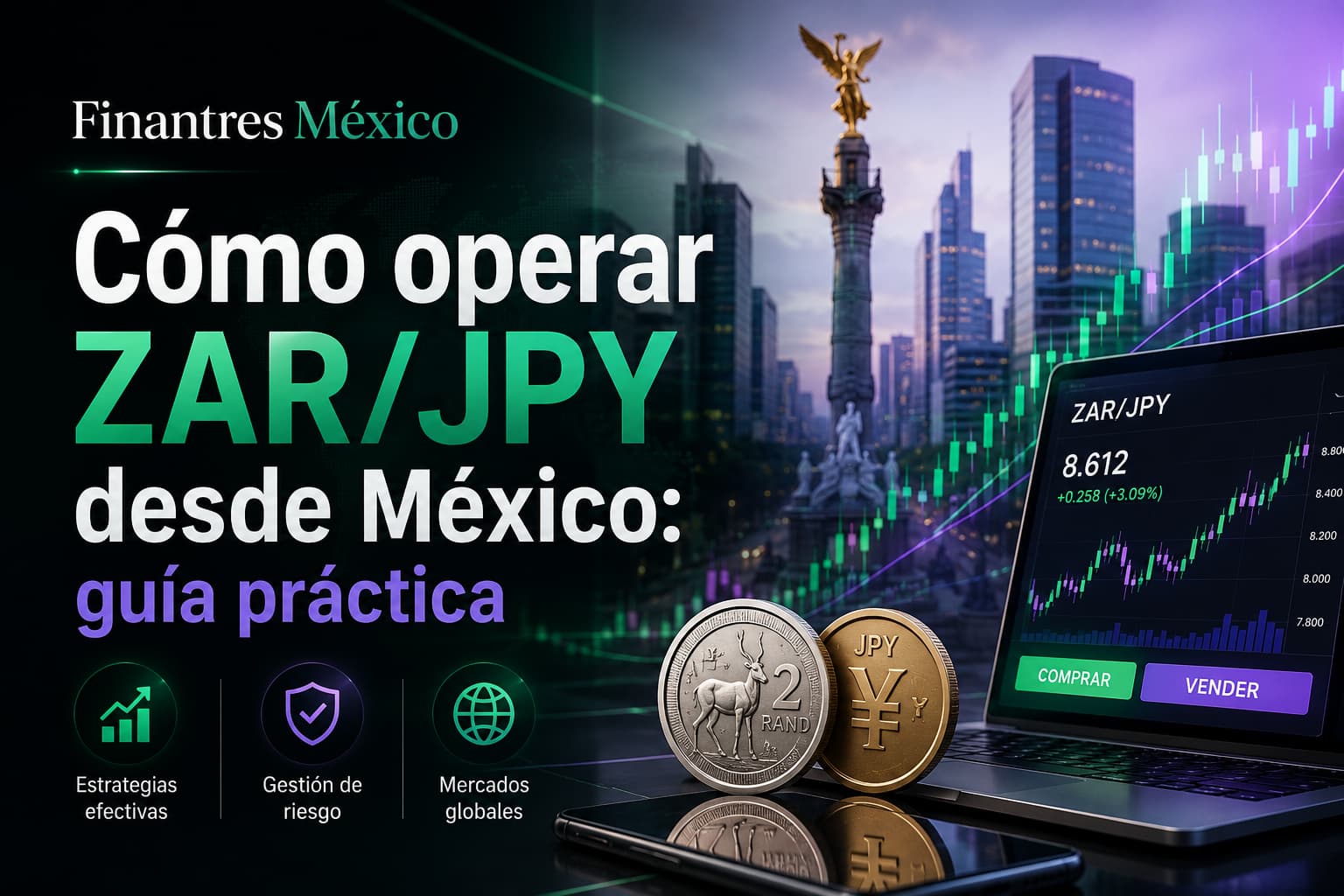 Cómo operar ZAR JPY desde México guía práctica