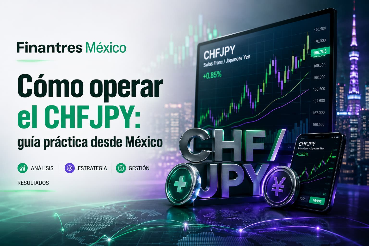 Cómo operar el CHFJPY guía práctica desde México