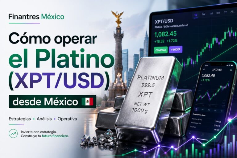 Cómo operar el Platino (XPT USD) desde México