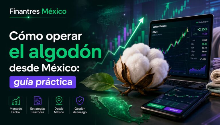 Cómo operar el algodón desde México guía práctica