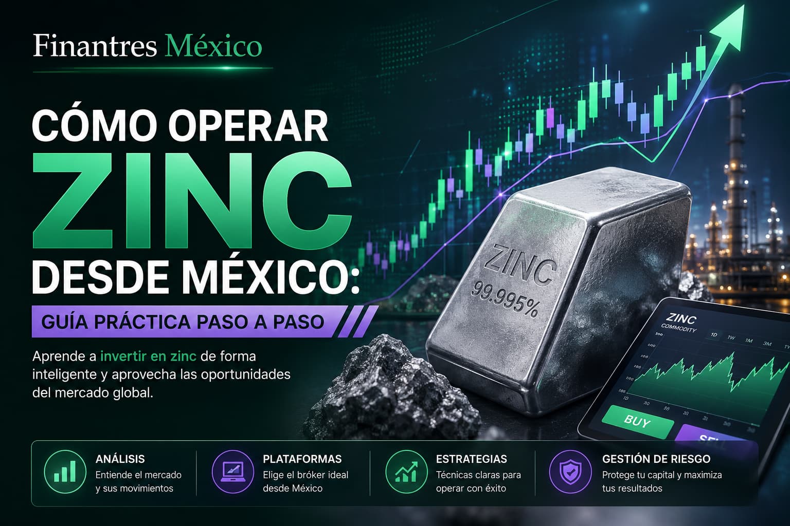 Cómo operar zinc desde México guía práctica