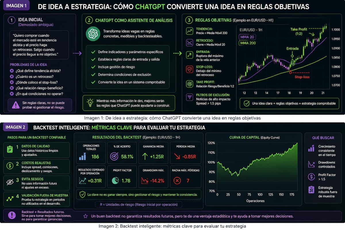 Cómo usar ChatGPT para mejorar tu estrategia de trading