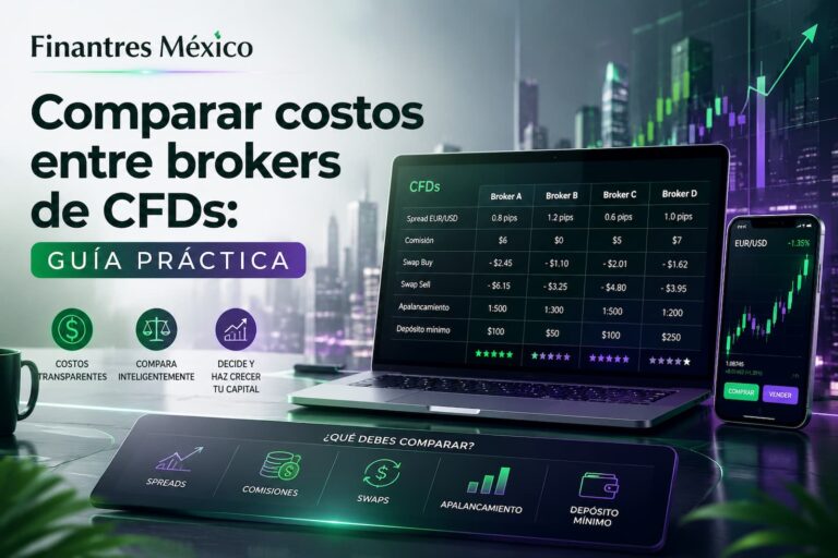 Comparar costos entre brokers de CFDs guía práctica
