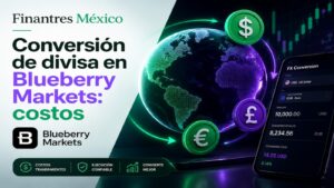 Conversión de divisa Blueberry Markets costos