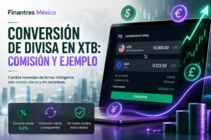 Conversión de divisa en XTB comisión y ejemplo