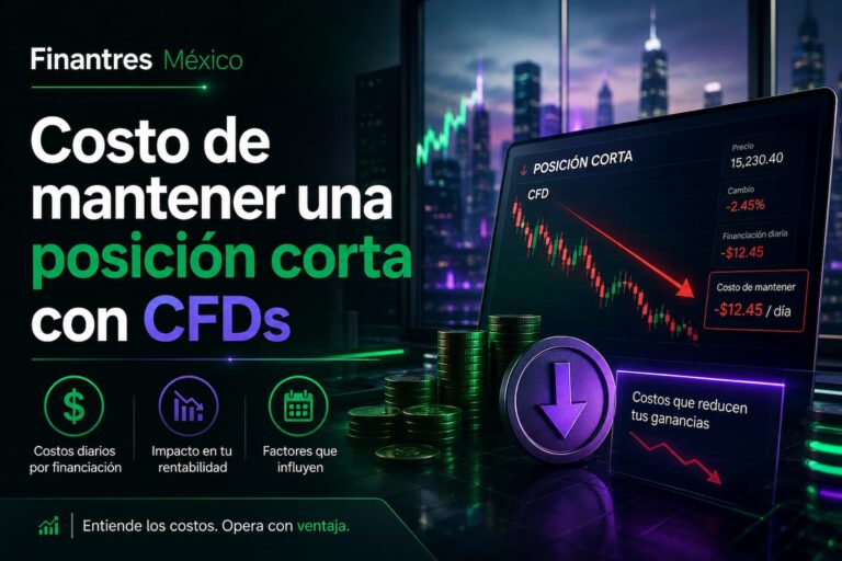 Costo de mantener una posición corta con CFDs
