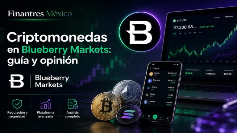 Criptomonedas en Blueberry Markets guía
