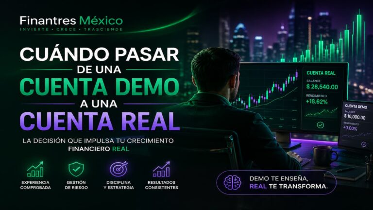 Cuándo pasar de una cuenta demo a una cuenta real