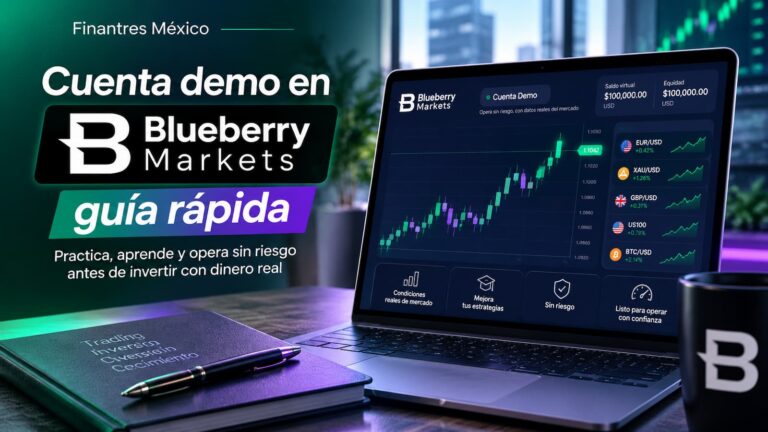 Cuenta demo Blueberry Markets guía rápida