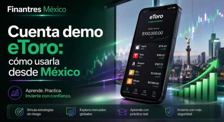 Cuenta demo eToro cómo usarla desde México