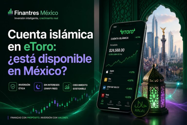 Cuenta islámica en eToro ¿está disponible en México