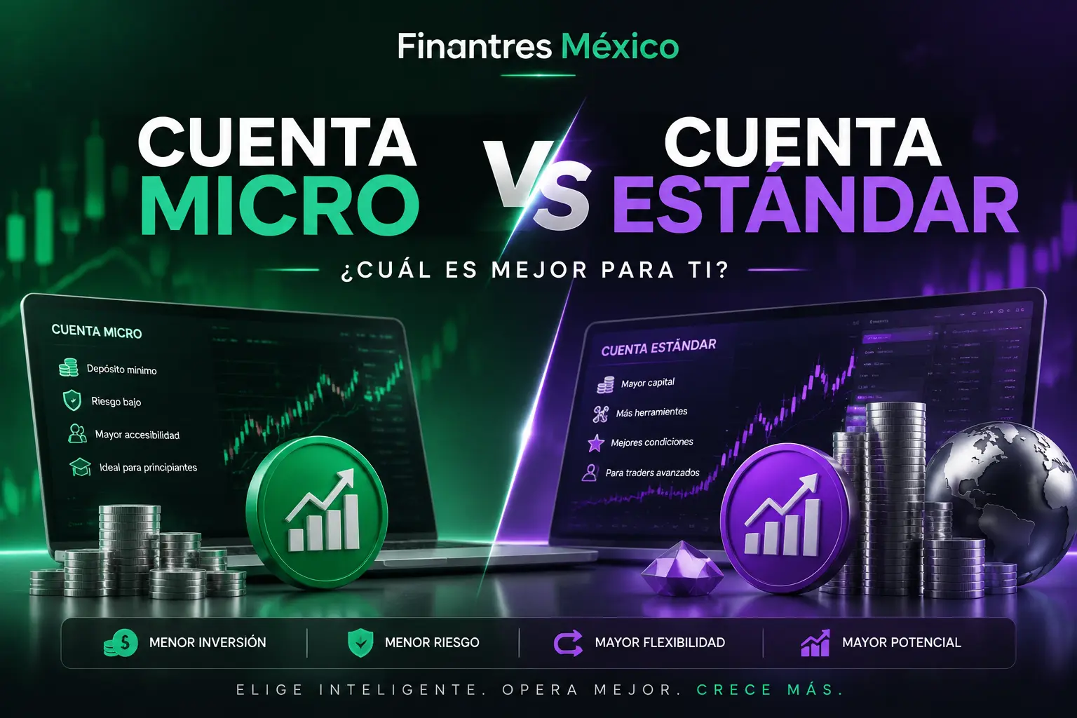 Cuenta micro vs cuenta estándar